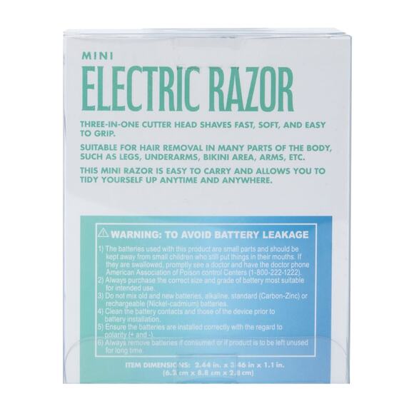 🔥Mini Electric Razor Shaver Purple BNWT🔥 - Picture 3 of 3